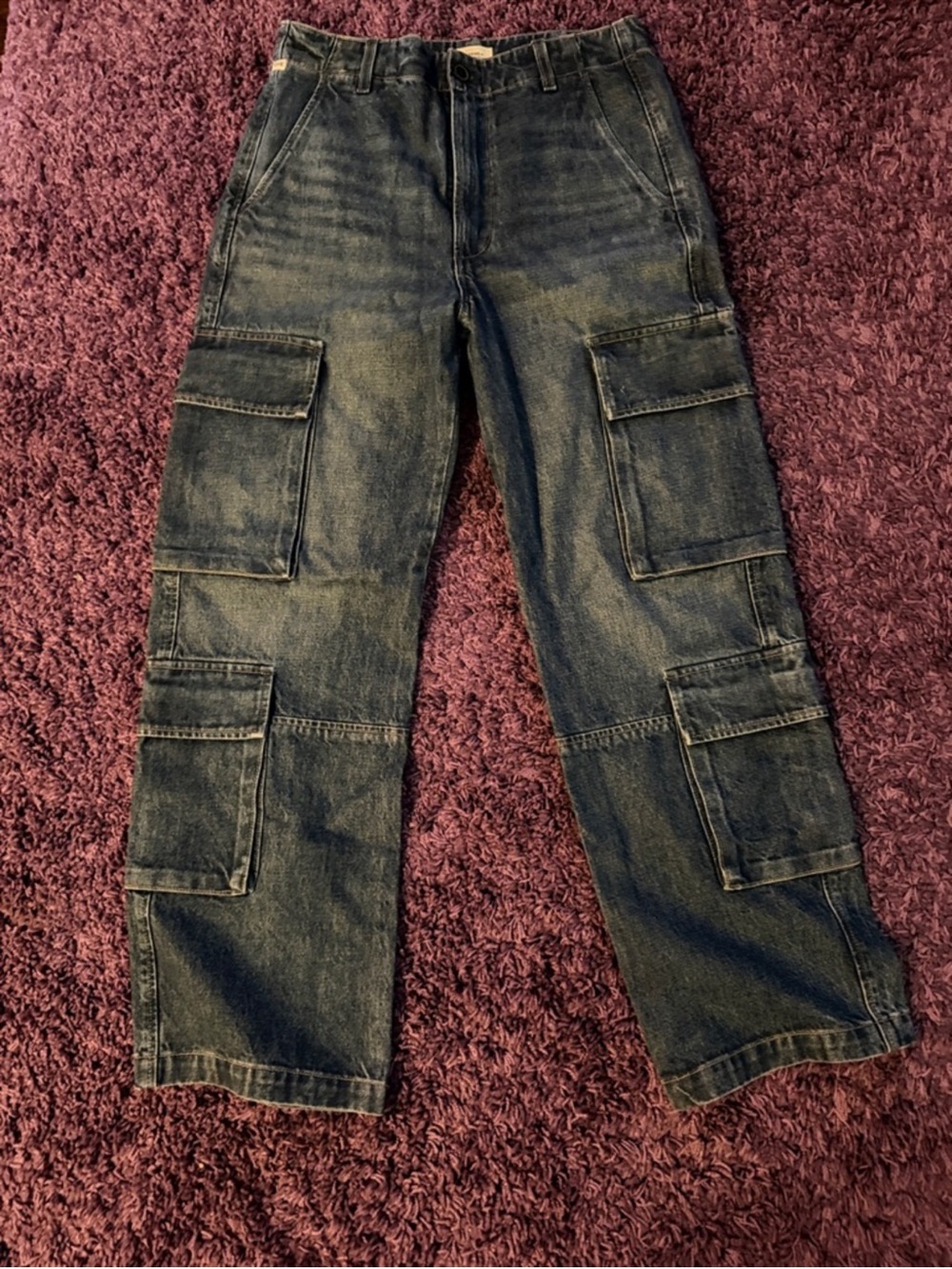 Citizens of Humanity Delena Cargo Jeans in Alma. SZ 27 - Picture 4 of 13
